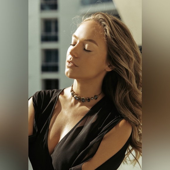 37. T.Arrigoni Jewelry Piece Choker Necklace - Picture 3 of 7